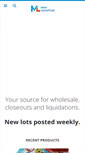 Mobile Screenshot of miamiliquidations.com